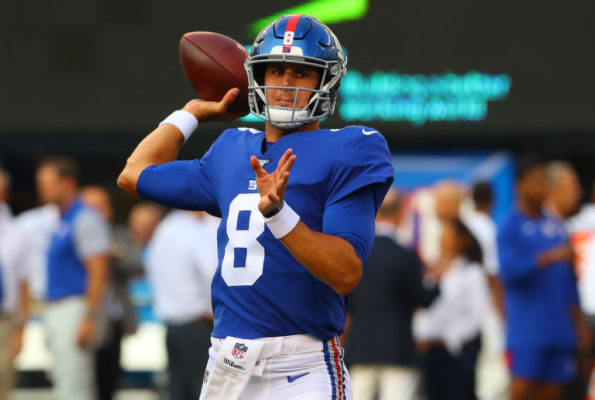 daniel jones-giants-new york giants-eli manning-nfl-2019-duke-preseason-qb-saquon barkley-nfc east-dave gettleman-nfl draft