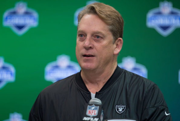 jack del rio-jon gruden-oakland raiders-nfl-mark davis-fired-woody paige-head coach-khalil mack-derek carr-record-las vegas-woody paige-the woody paige podcast