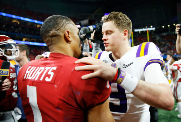 joe burrow-jalen hurts-trevor lawrence-justin fields-transfer-transferred-transfer portal-ncaa-college football-graduate transfer-cfp-college football playoff-national championship-clemson-ohio state-oklahoma-lsu-heisman-power 5-group of 5