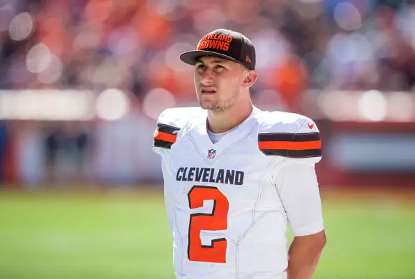 Johnny manziel-twitter-xfl-heisman-heisman trophy-alliance of american football-aaf-nfl-comeback-arrest-drugs-cleveland browns-hamilton tiger cats-montreal alouettes-cfl-vince mcmahon-texas A&M-nfl draft-kyle shanahan-oliver luck-odds-betting odds