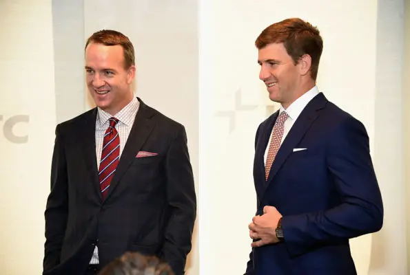 Peyton Manning-Eli Manning-retire-retired-denver broncos-indianapolis colts-new york giants-san diego chargers-archie manning-cooper manning-arch manning-stats-nfl-career-earnings-salary-net worth-new orleans-wife-hurricane katrina-tennessee-ole miss-recruiting-offers-nfl draft-trade-super bowl-rings