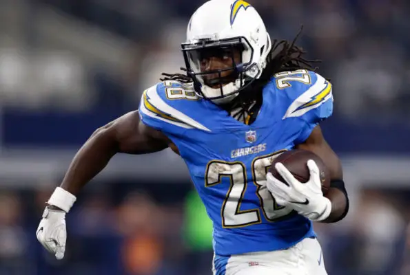 melvin gordon-chargers-contract-los angeles chargers-wisconsin-heisman-holdout-san diego-anthony lynn-spanos family-stats-fantasy football-injury history-ryan tannehill-teddy bridgewater-nfl-saints-new orleans saints-free agent-sean payton-drew brees-taysom hill-contract-salary-injury-backup-miami dolphins-new york jets-new england patriots-new team-titans-tennessee titans-franchise tag
