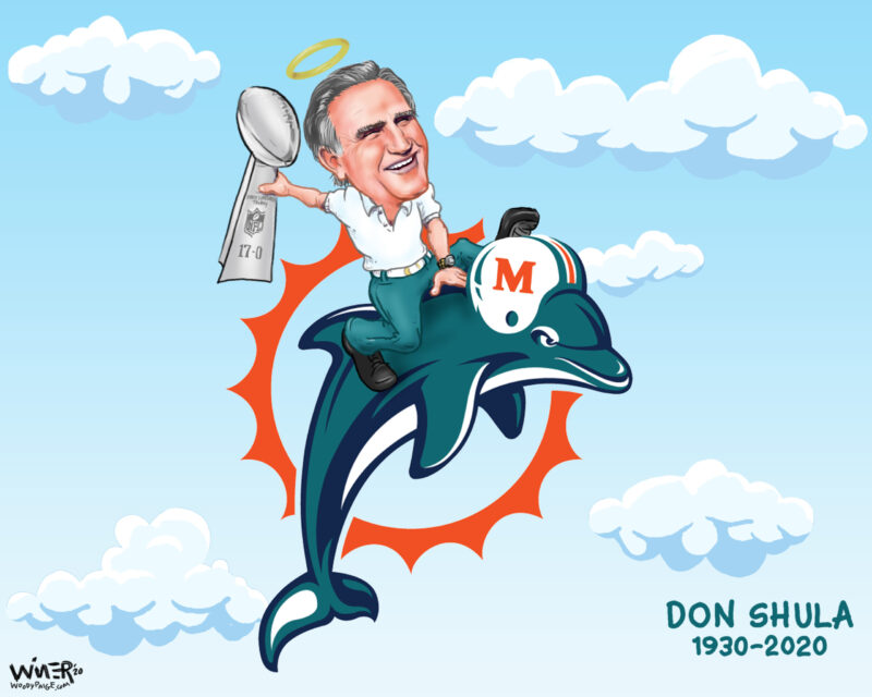 don chula-dead-death-dolphins-miami-coach-miami dolphins-record-wins-17-0-super bowl-1972-meme-hall of fame