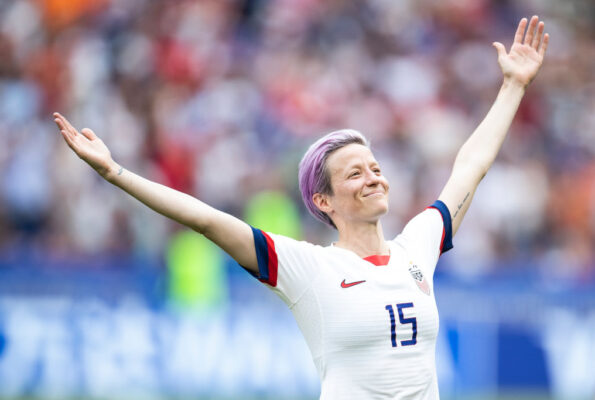 megan rapinoe-uswnt-soccer-lawsuit-celebration-lgbtq-womens soccer-soccer-world cup-career-abby wambach-alex morgan-equal pay