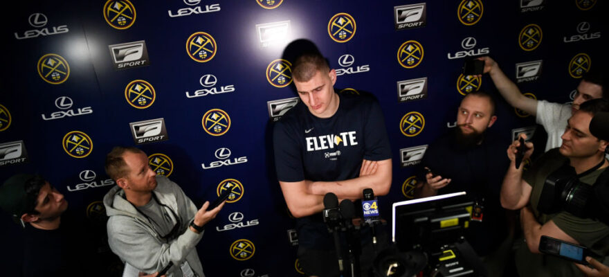 nba-nhl-media-covid 19-coronavirus-protocol-media availability-nuggets-nikola jokic