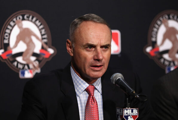 rob manfred-mlb-major league baseball-commish-commissioner-changes-2020-draft-salary