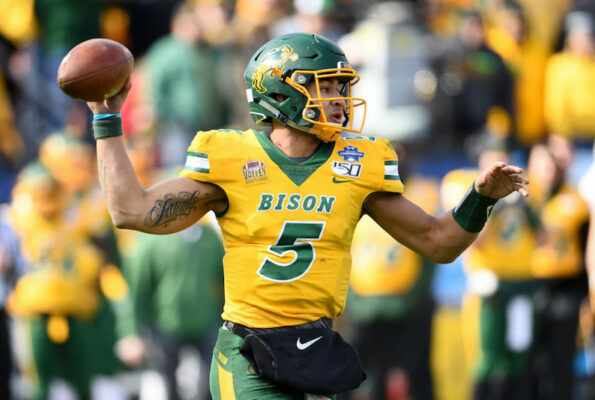 Trey Lance-nfl-nfl draft-stats-projection-odds-betting odds-rumors-landing spots-carson wentz-denver broncos-san francisco 49ers-scouting report-pro day-highlights