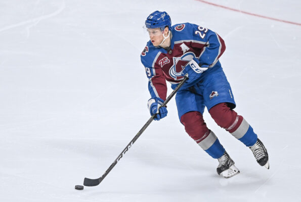 Nathan MacKinnon-avalanche-avs-colorado-nhl-odds-betting odds-stanley cup-playoffs-Gabe Landeskog-Mikko Rantanen