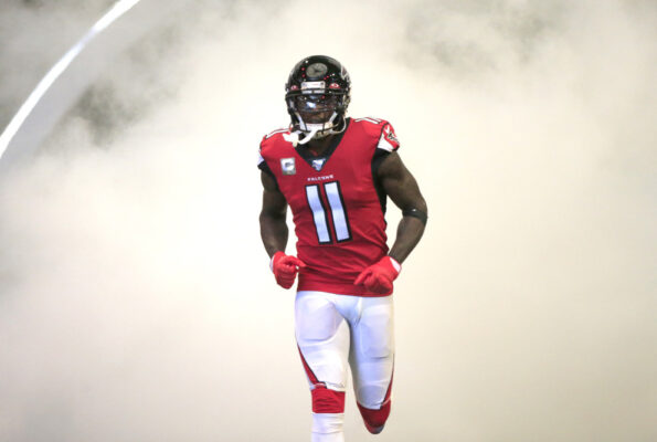 julio jones-trade-nfl-rumors-landing spot-atlanta falcons-falcons-colts-matt ryan-ravens-titans-rams-patriots-pats-seahawks-49ers-stats-contract-calvin ridley