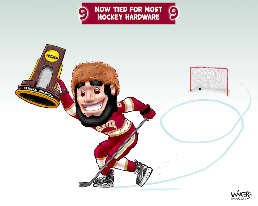 denver pioneers-du-hockey-college hockey-national championship