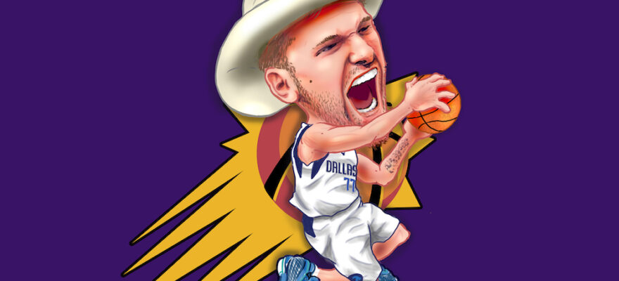 Luke Doncic-Suns-Mavs